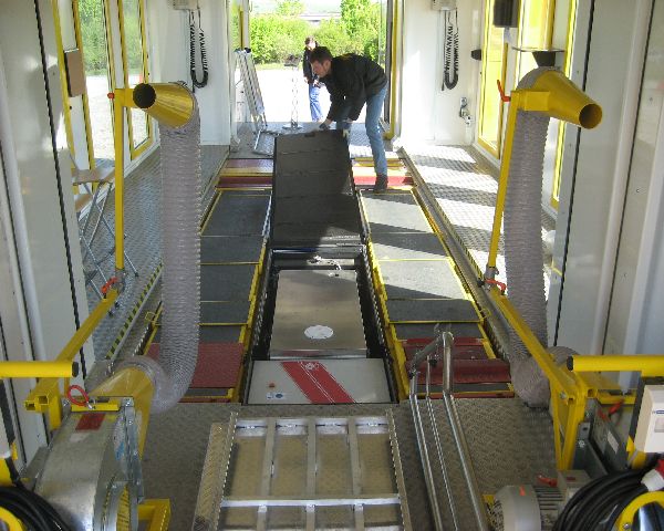 Mobile Vehicle Inspection Unit